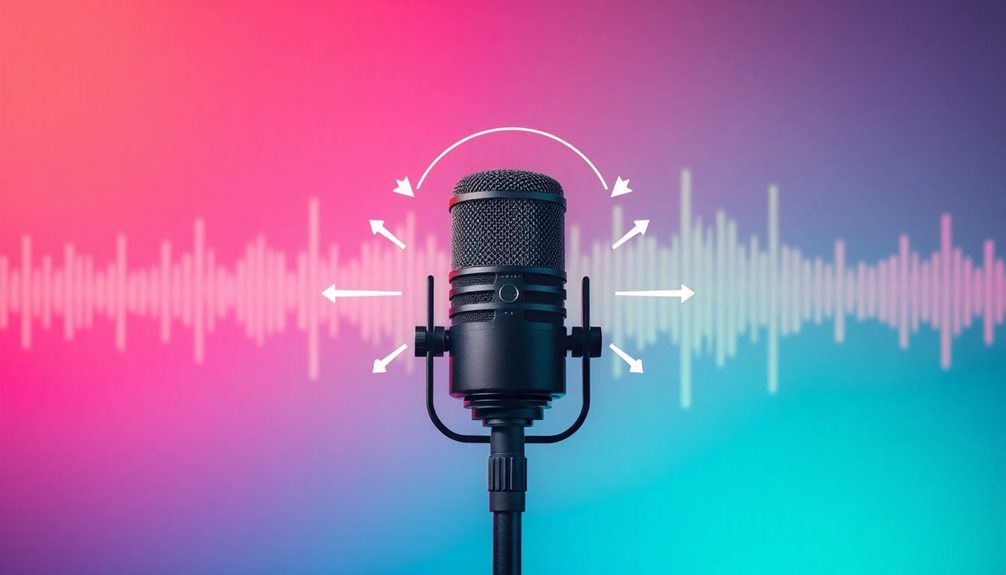 directional sound pickup pattern