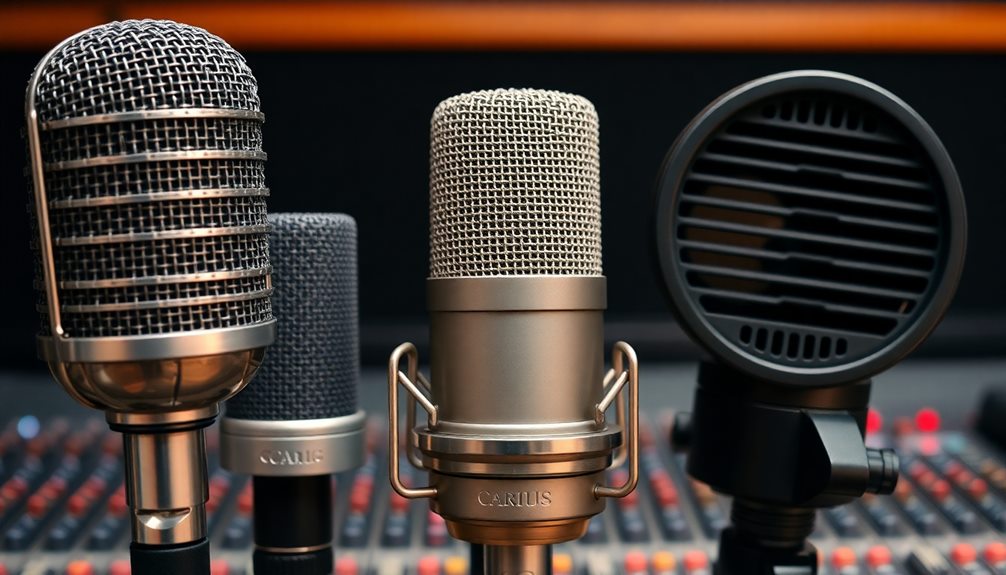 diverse audio recording options