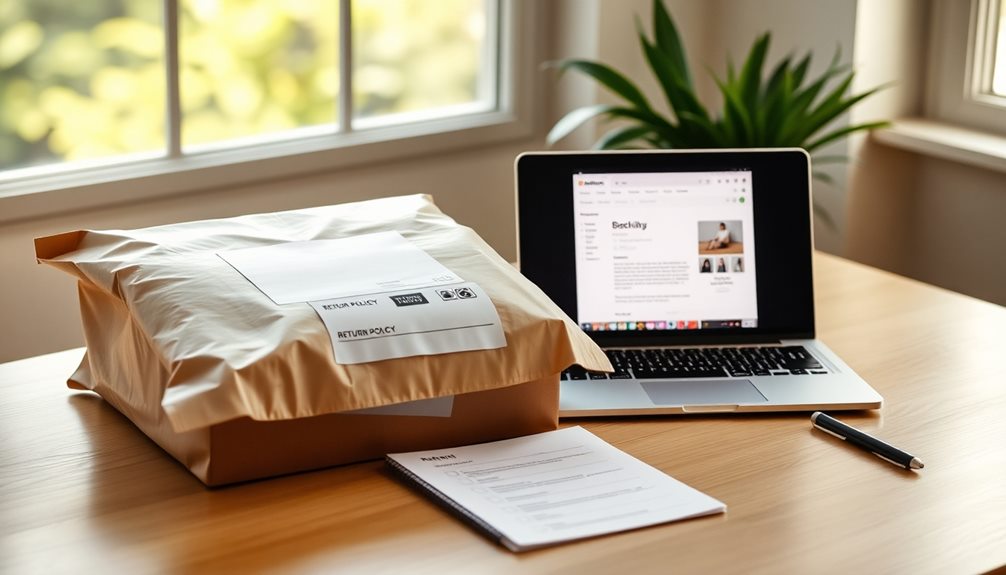 guided item return procedure