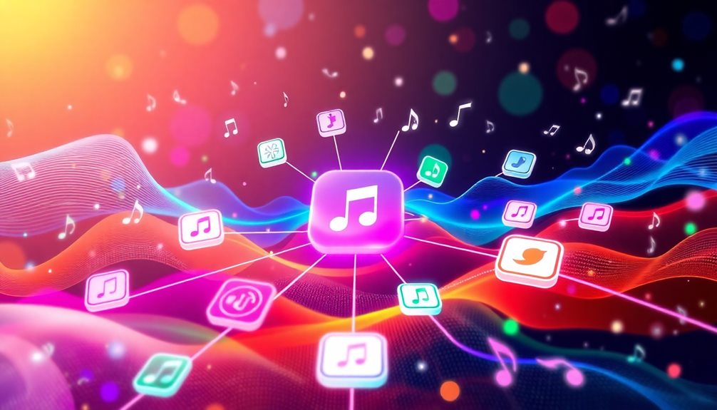 integration of music applications