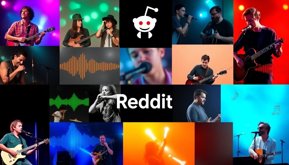 share music on reddit