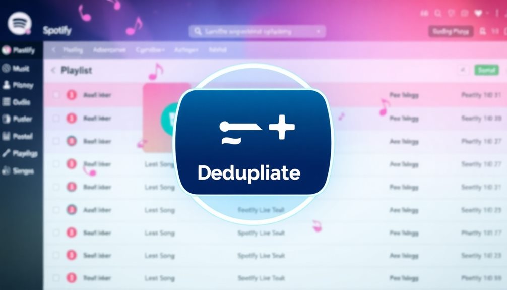 spotify dedup tutorial guide