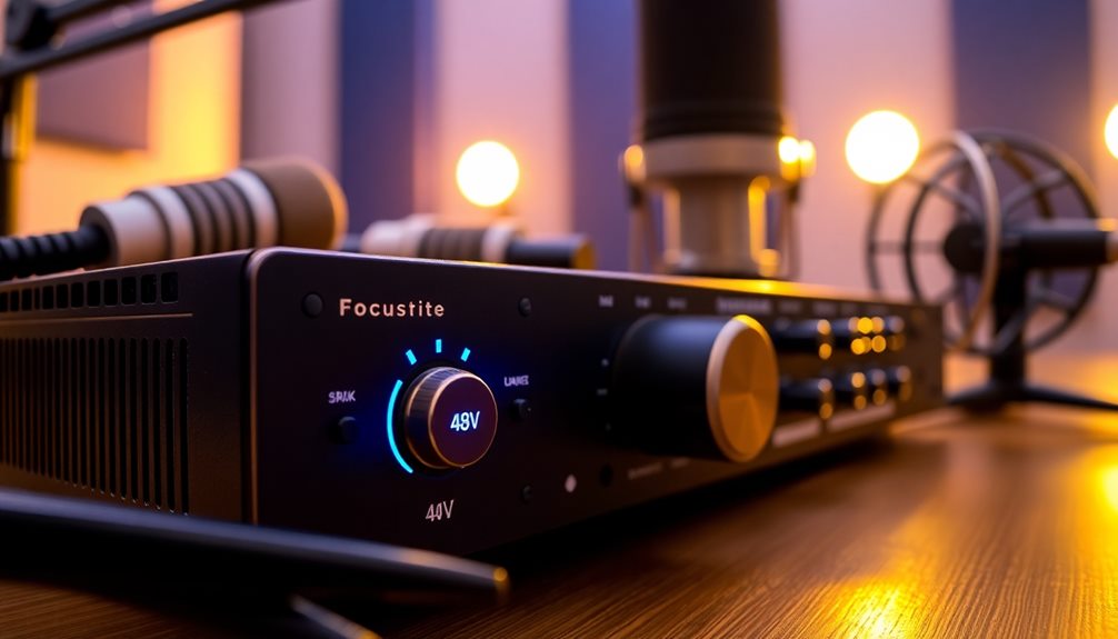 understanding focusrite phantom power