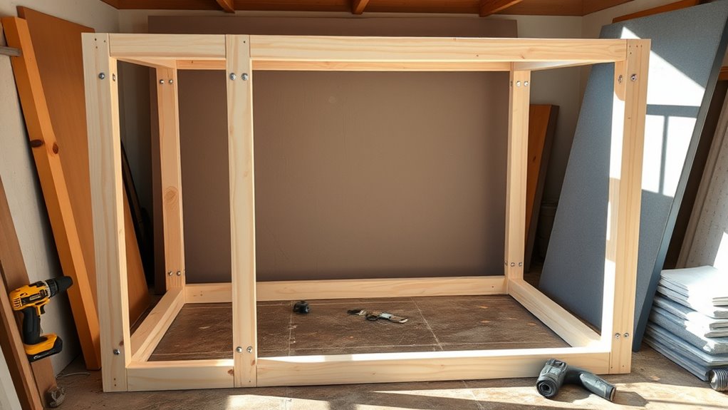 build sturdy soundproof booth