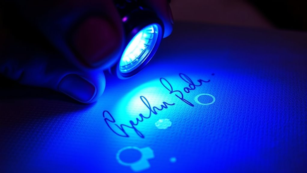 detecting autograph tampering signs