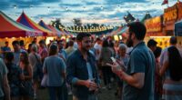 festival networking without vip