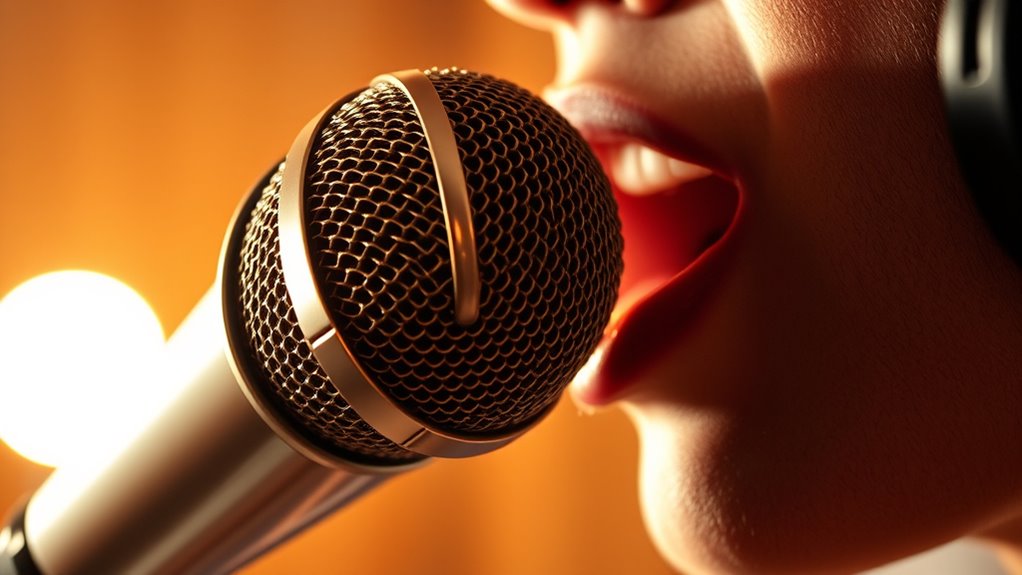 maintain consistent microphone proximity