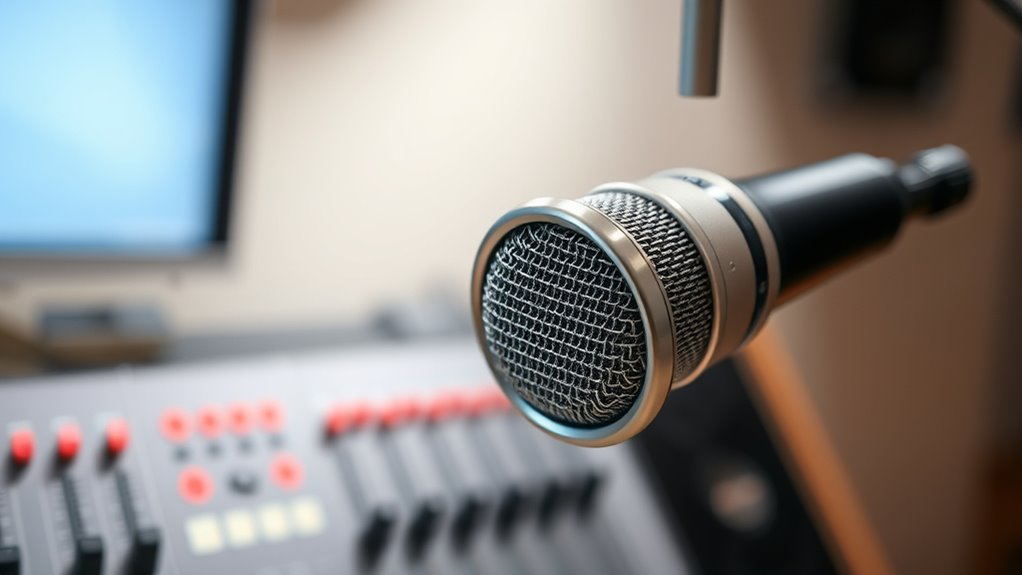 microphone positioning and filtering
