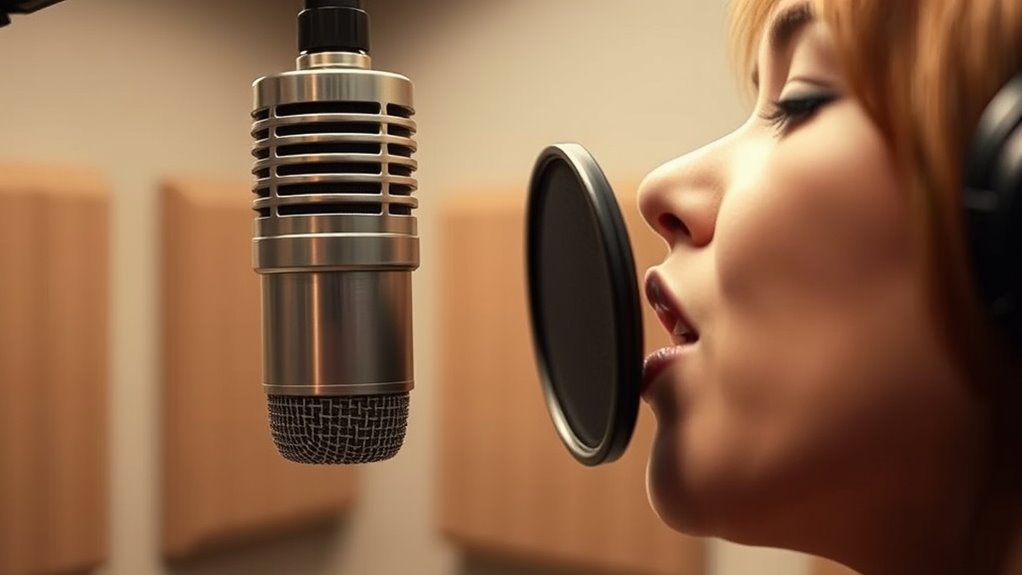 proper microphone height placement