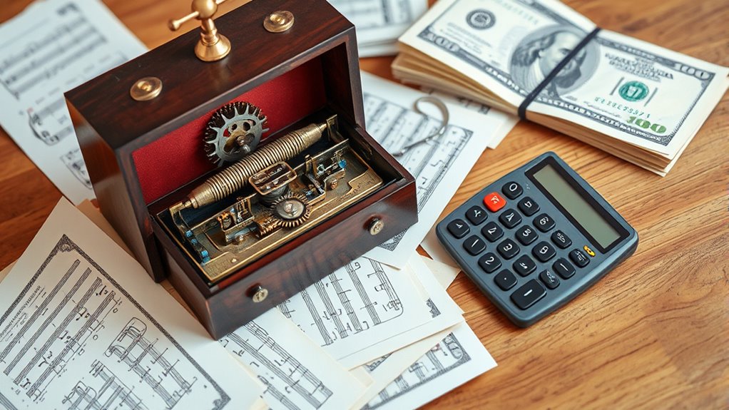 royalty payments for song reproduction