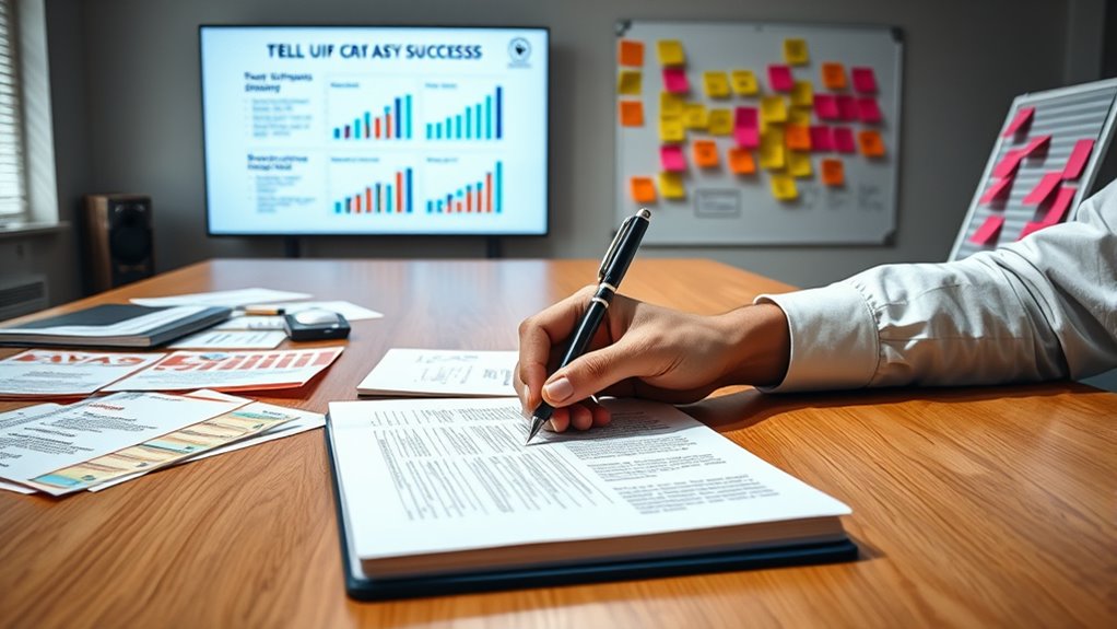 use evidence to build credibility