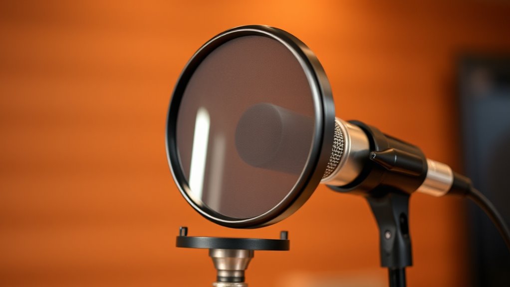 use pop filter effectively