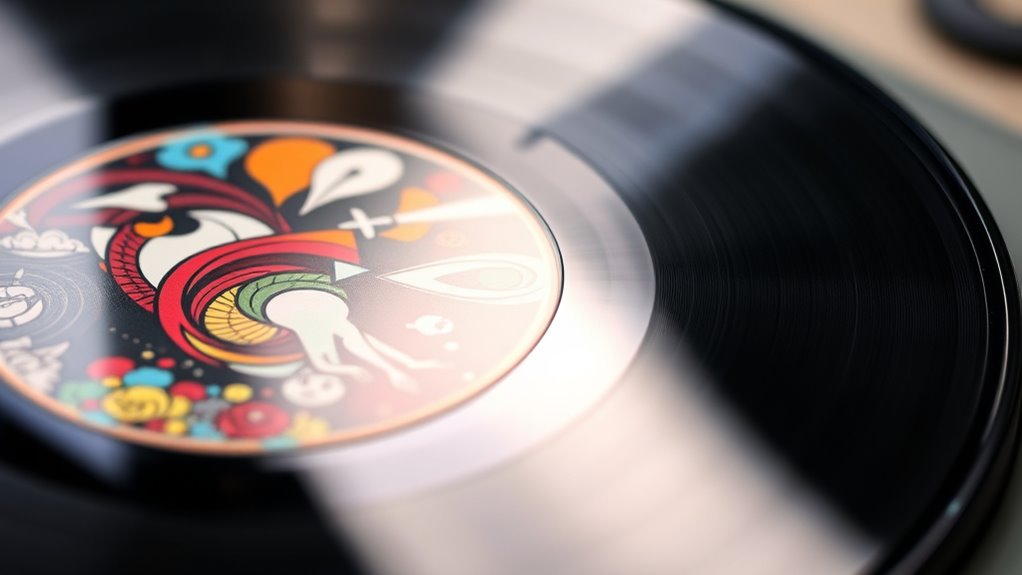 vibrant artistic vinyl designs