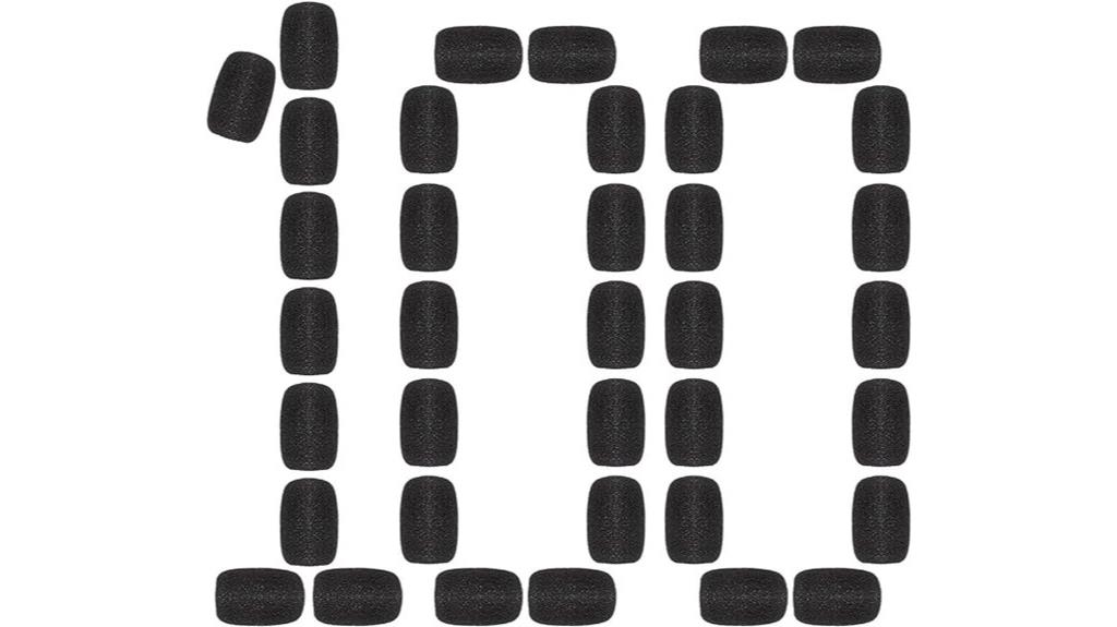 100 piece foam mic covers