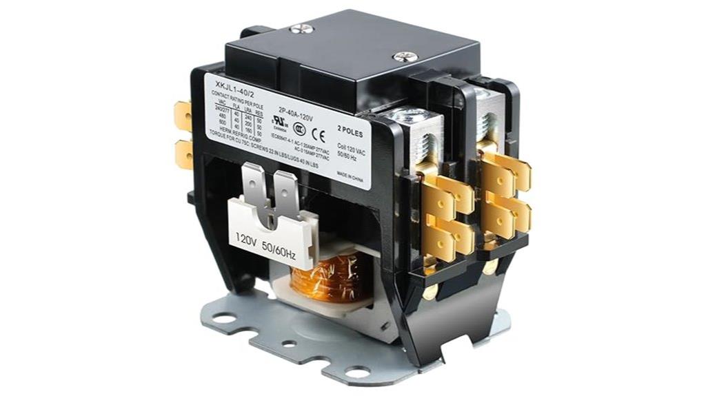 120v 40a contactor
