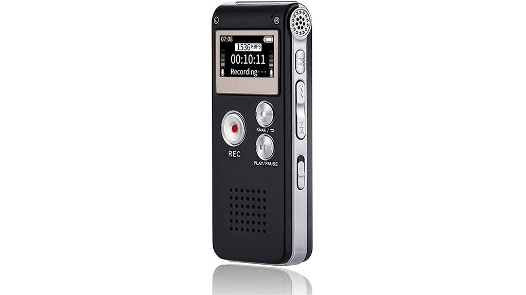 16gb rechargeable voice recorder