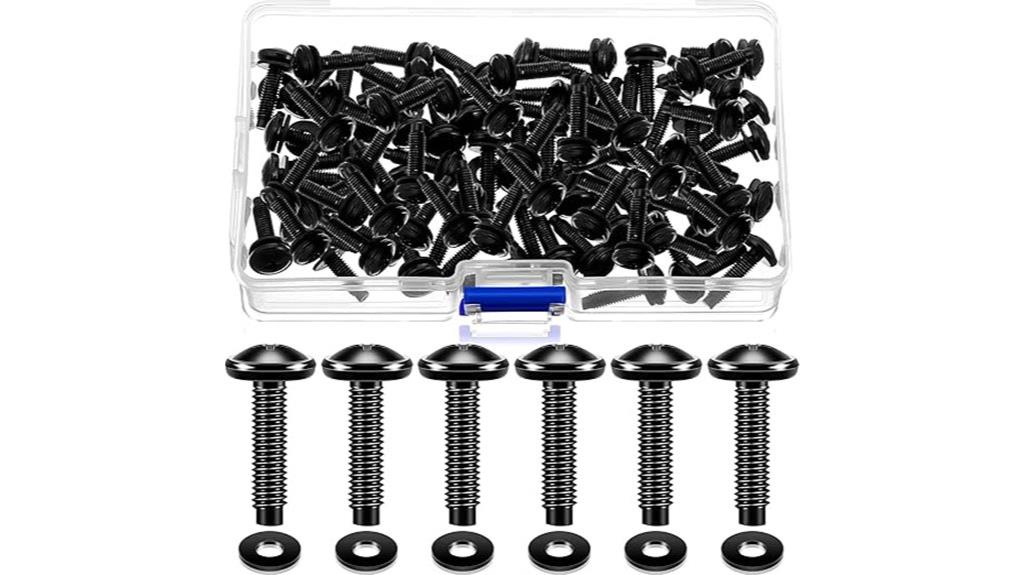 50 nylon washer screws