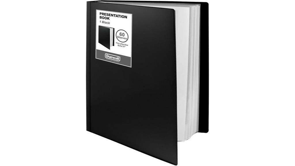 60 pocket portfolio binder