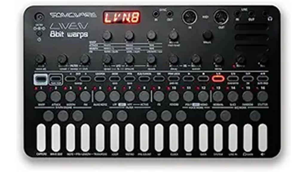 8 bit synth with looping