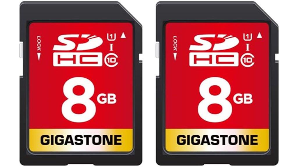8gb sd card pack