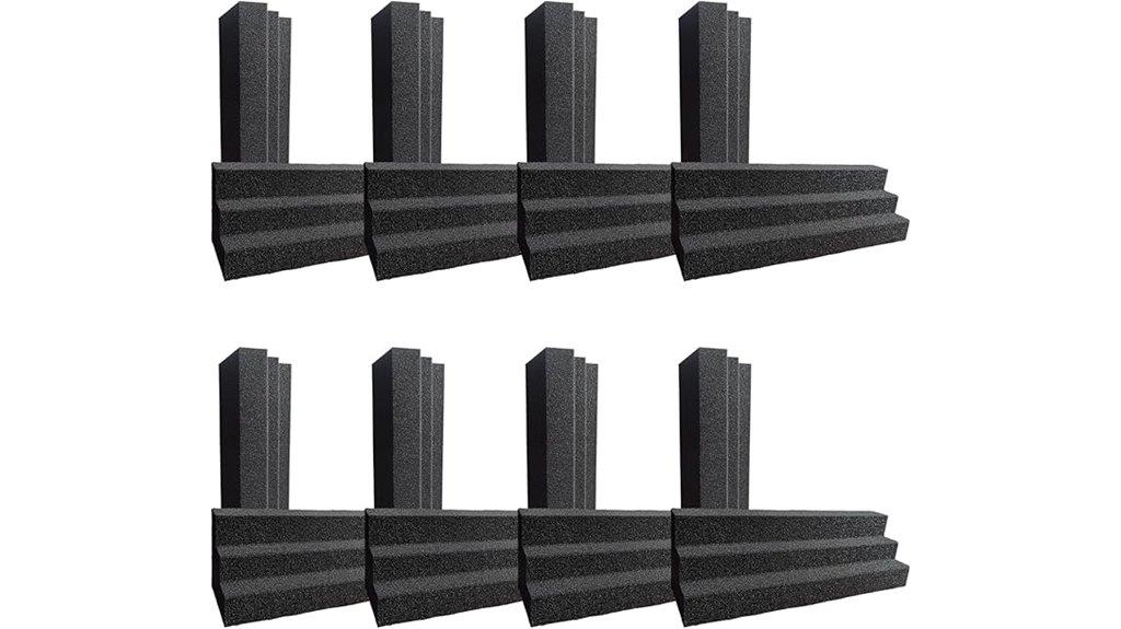 acoustic foam corner blocks