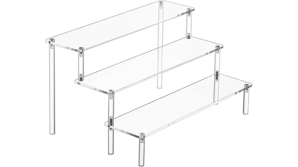 acrylic food and collectible display