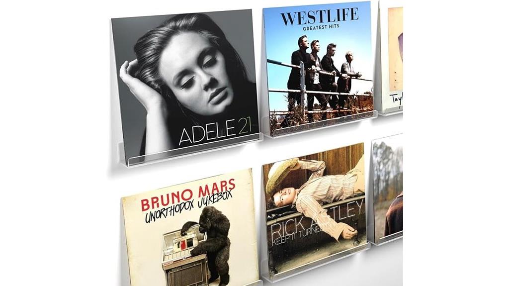 acrylic vinyl record holders