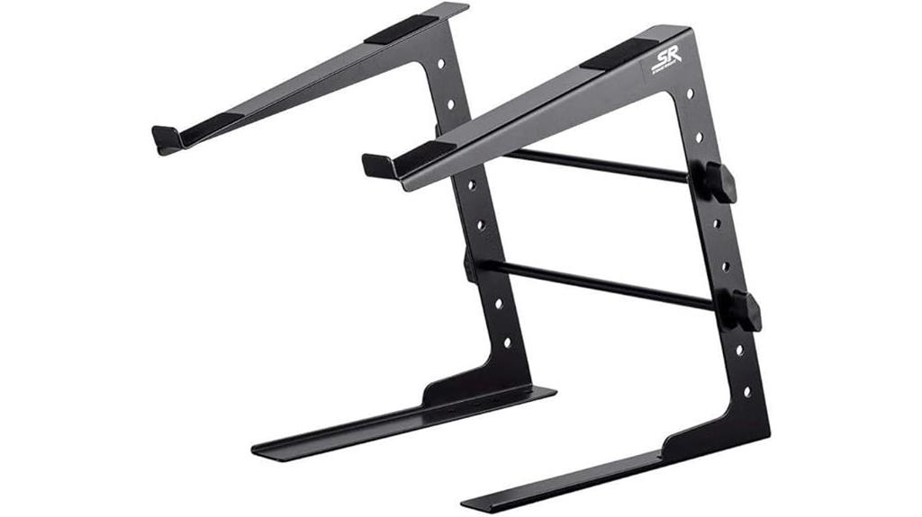 adjustable dj laptop stand