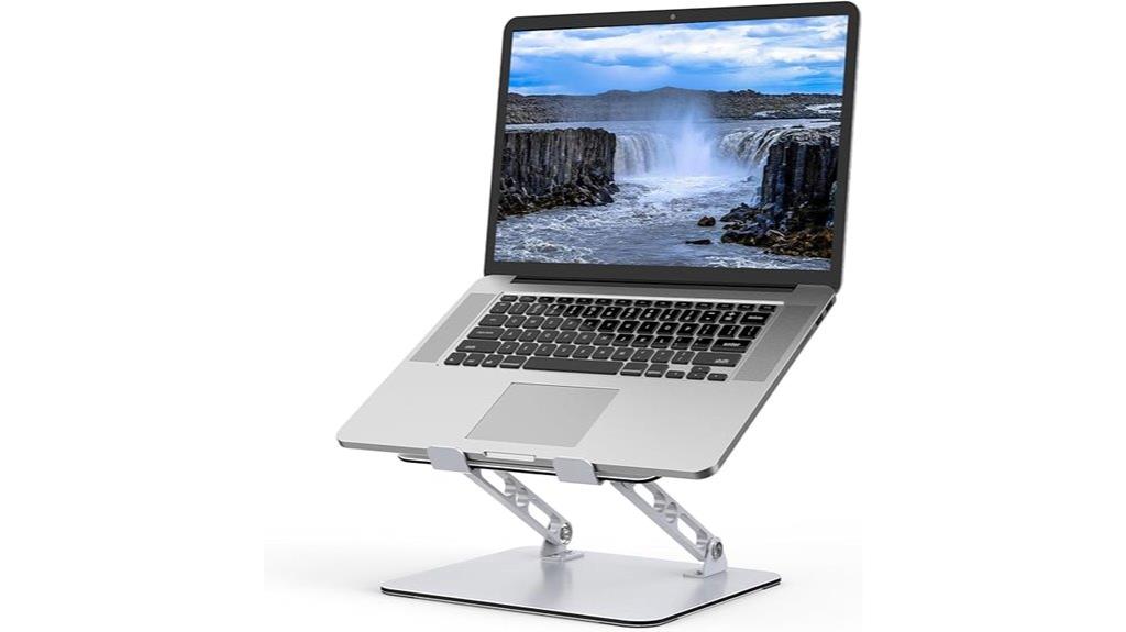 adjustable laptop desk stand