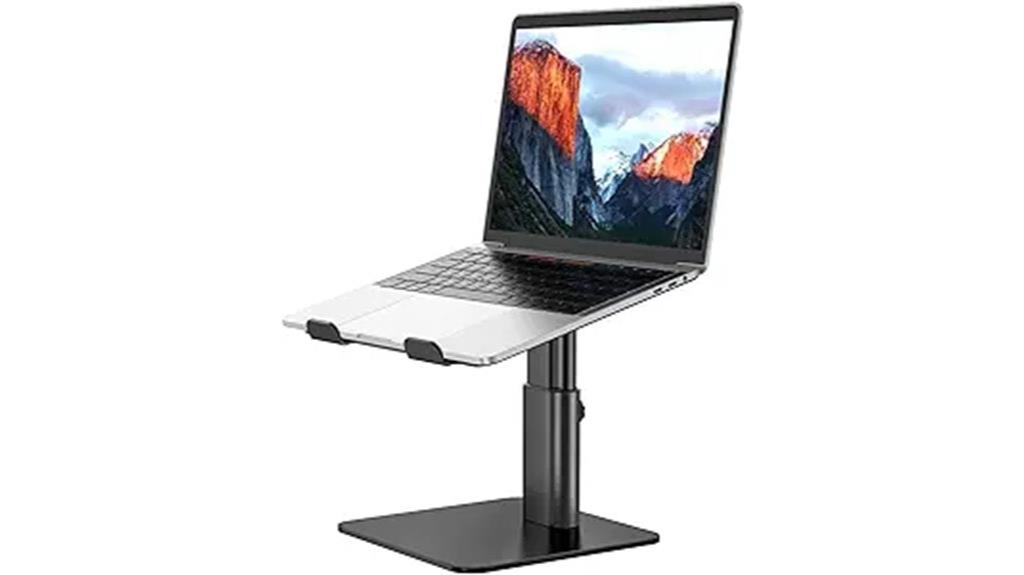adjustable laptop riser stand