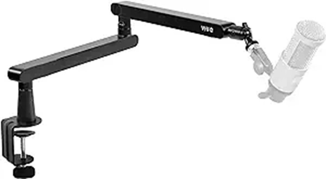 adjustable microphone boom arm