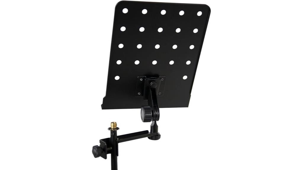 adjustable tablet music holder