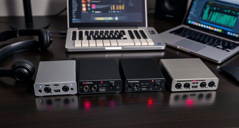 affordable professional audio interfaces