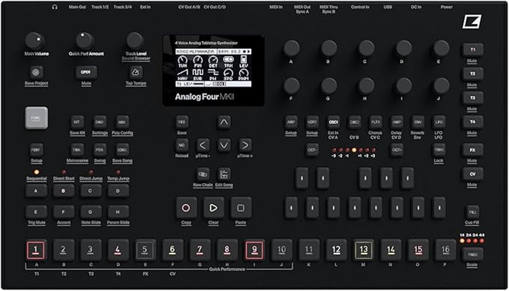 analog four mkii synth