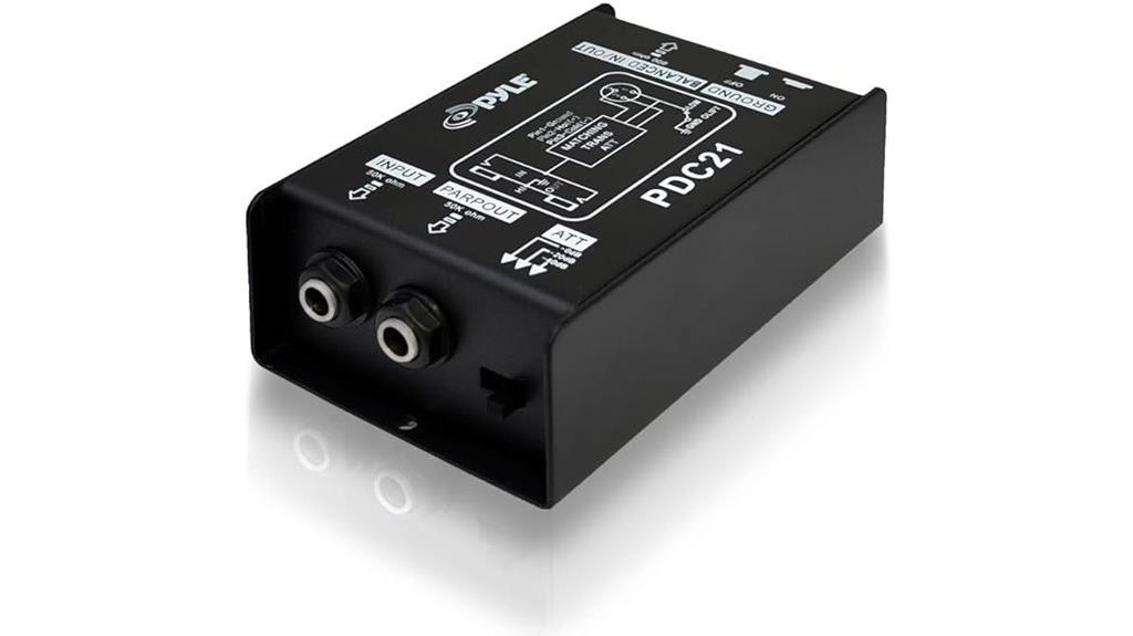audio interface with di
