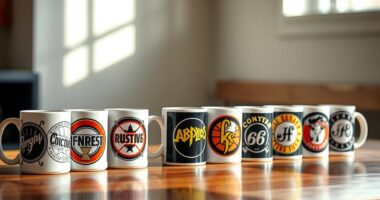 band logo coffee mugs