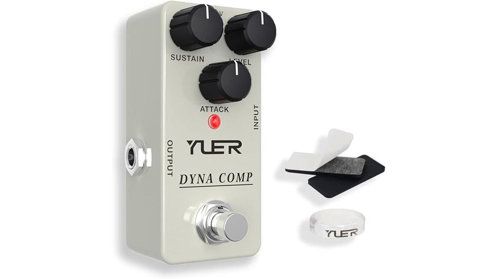 beginner guitar compressor pedal