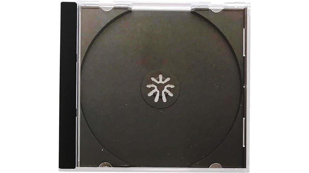 black jewel case pack