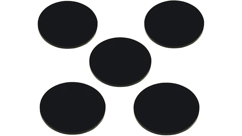 black pop figures stands