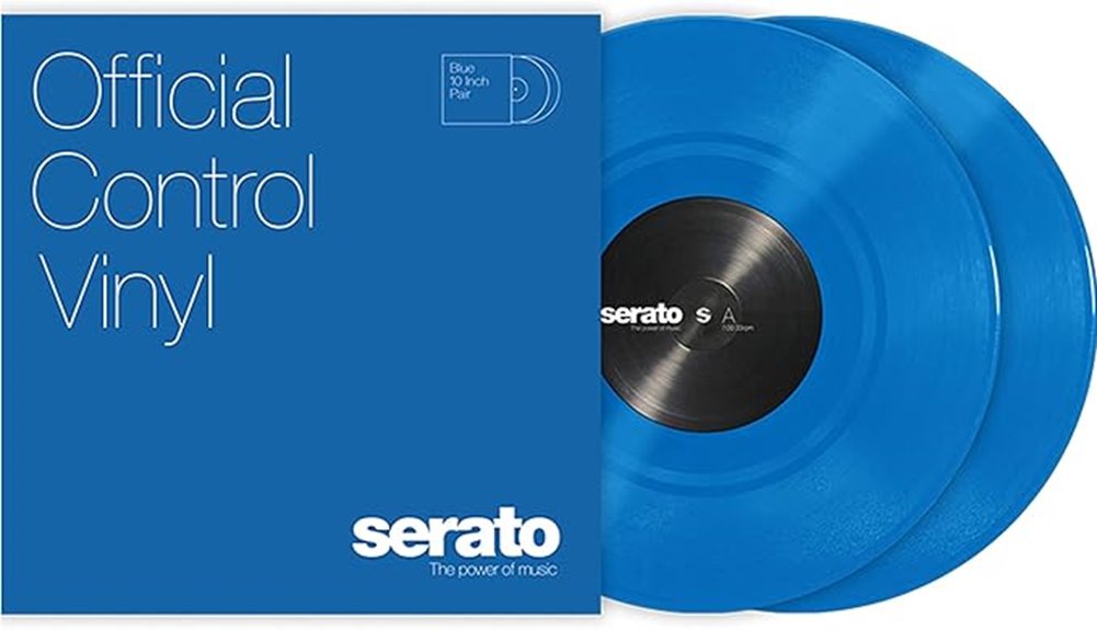 blue serato control vinyl