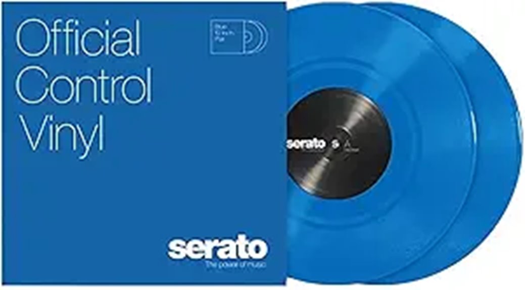 blue serato standard pair
