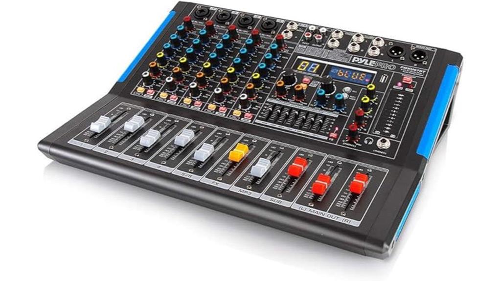 bluetooth mixer with usb