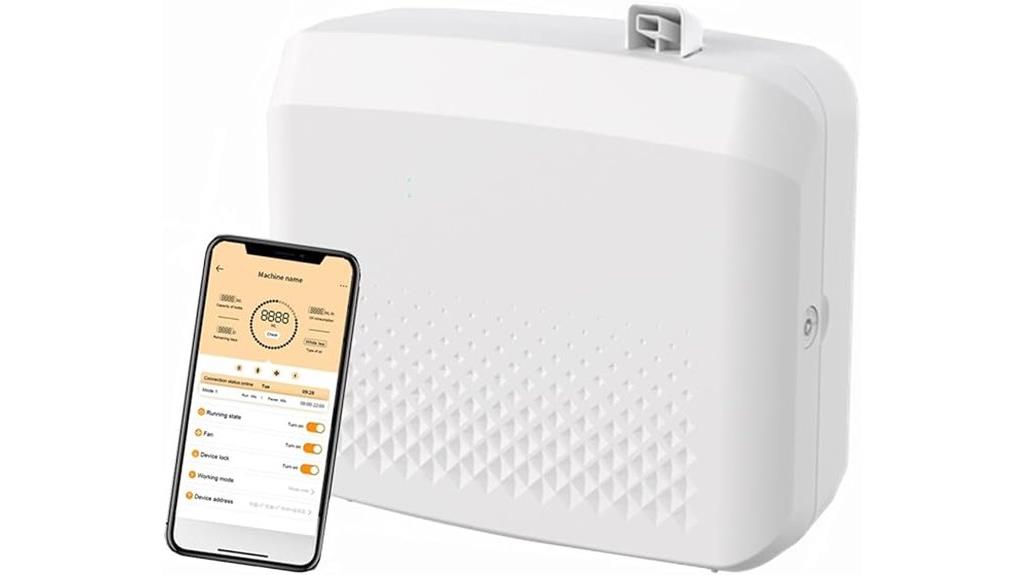 bluetooth scent diffuser control
