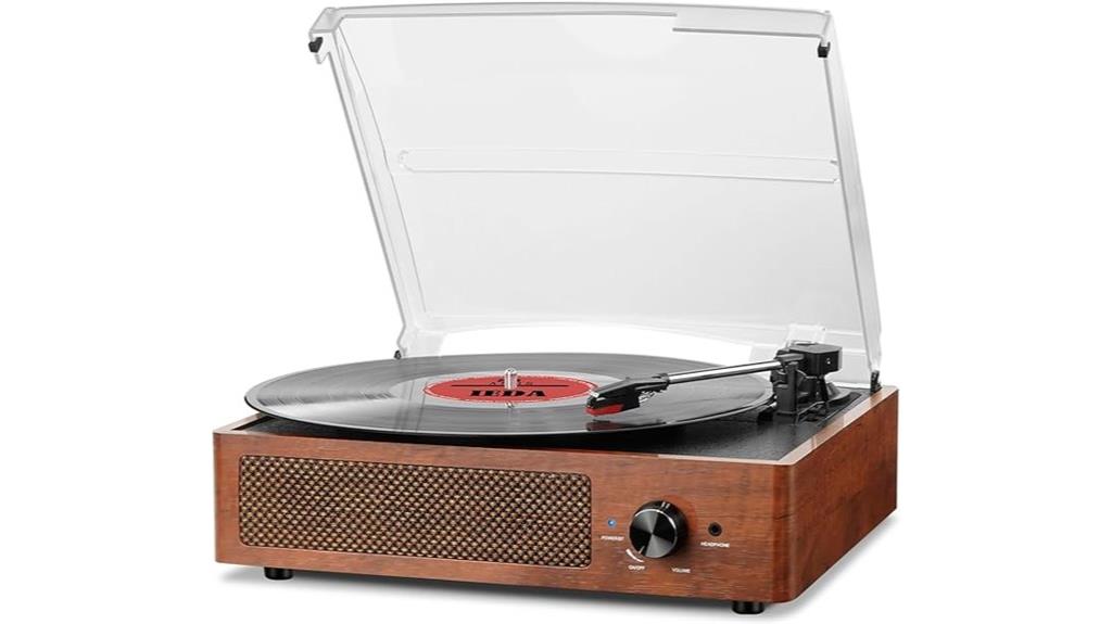 bluetooth vinyl record player