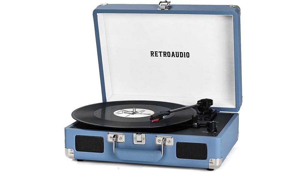bluetooth vinyl record player