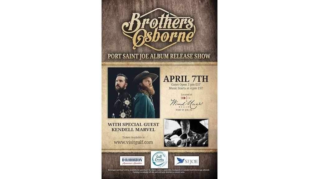 brothers osborne 2018 poster