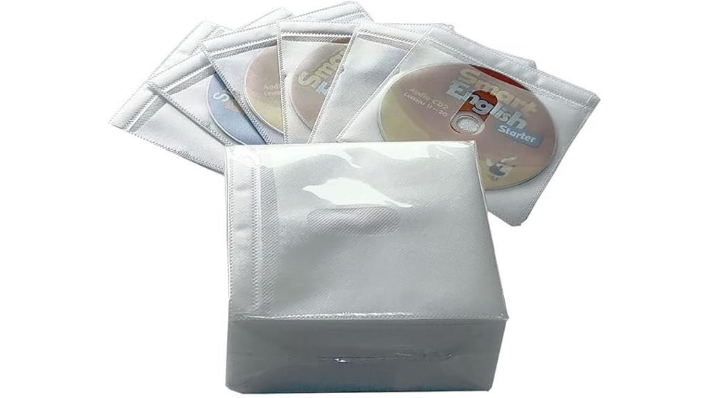 bulk clear cd sleeves