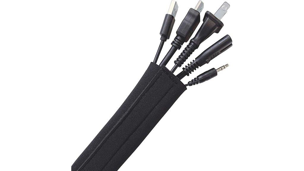 cable sleeve with hook