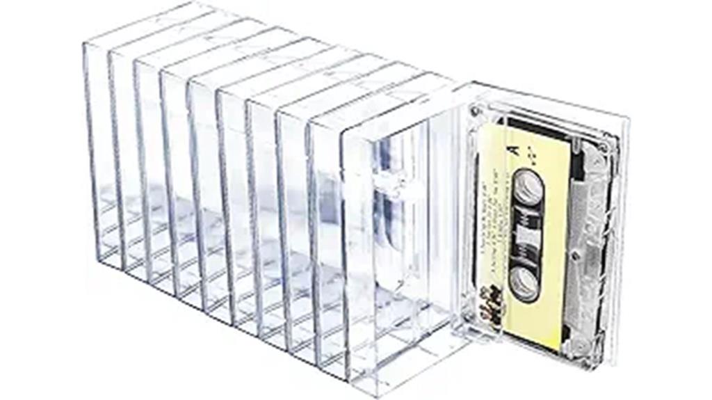 cassette tape storage cases