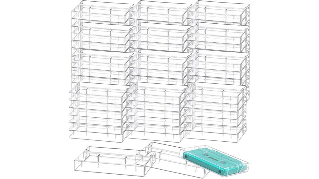 cassette tape storage organizer